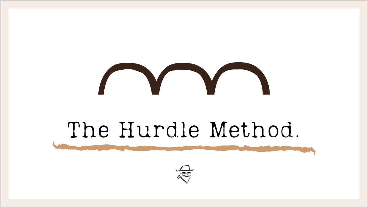 The Hurdle Method